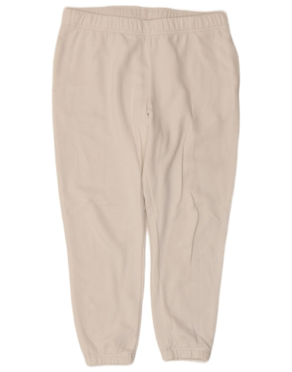Adidas Damen Trainingshose Jogger UK 16 Large Weiße Baumwolle