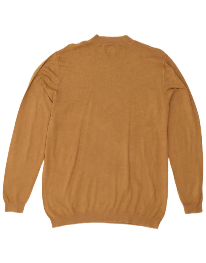 Rollkragenpullover für Herren von Zara, Mittelbeige