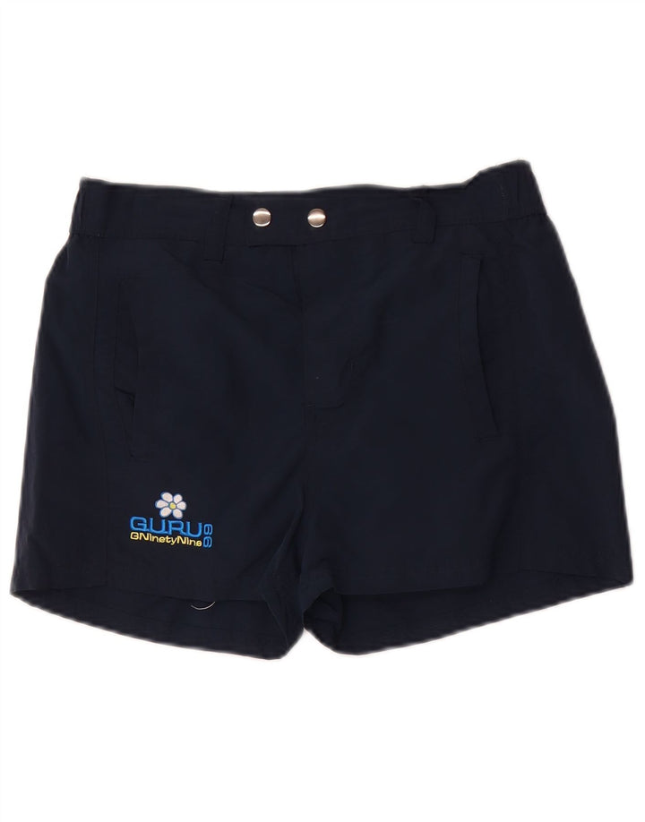 Guru Damen Badeshorts UK 10 Small Marineblau