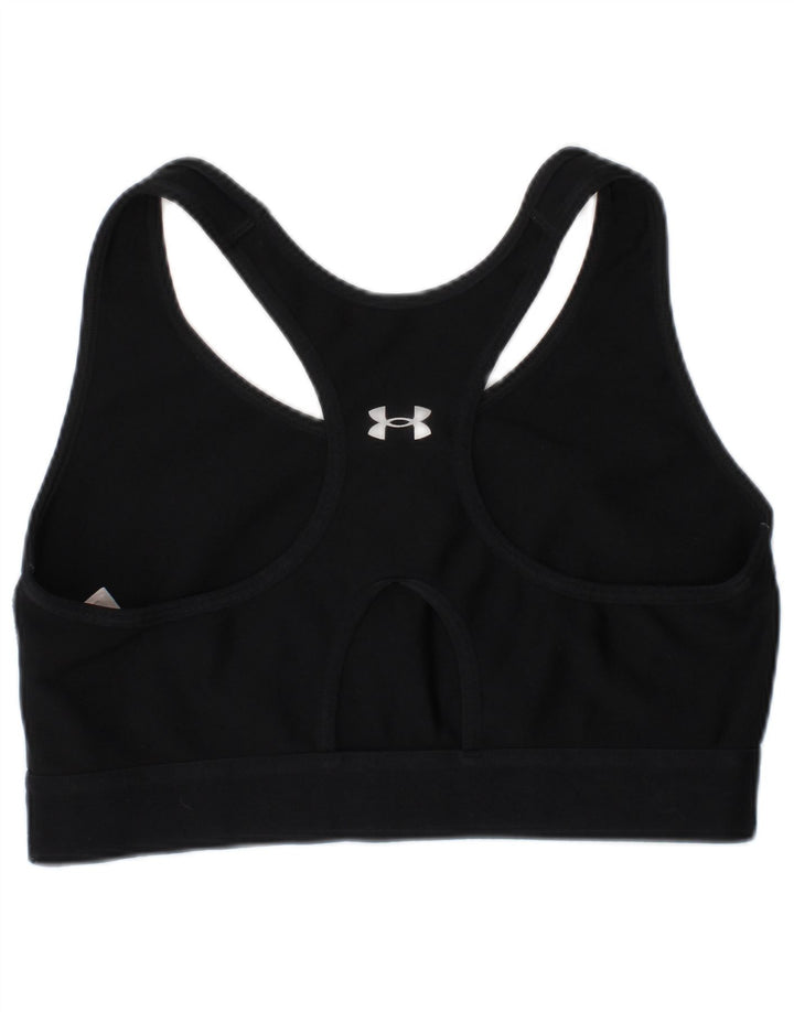 Under Armour Damen Kompressions-Sport-BH-Oberteil mit Grafik, mittelgroß, Schwarz, Sport