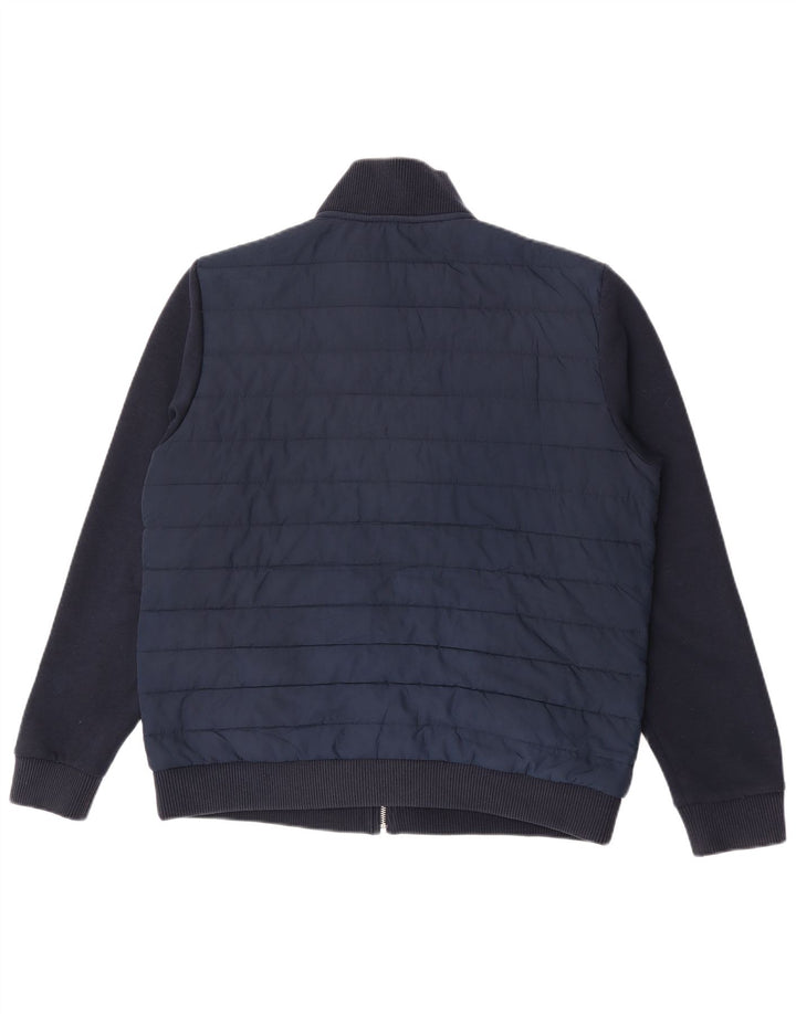 Marks & Spencer Herren Wattierte Jacke UK 42 XL Marineblau Polyester