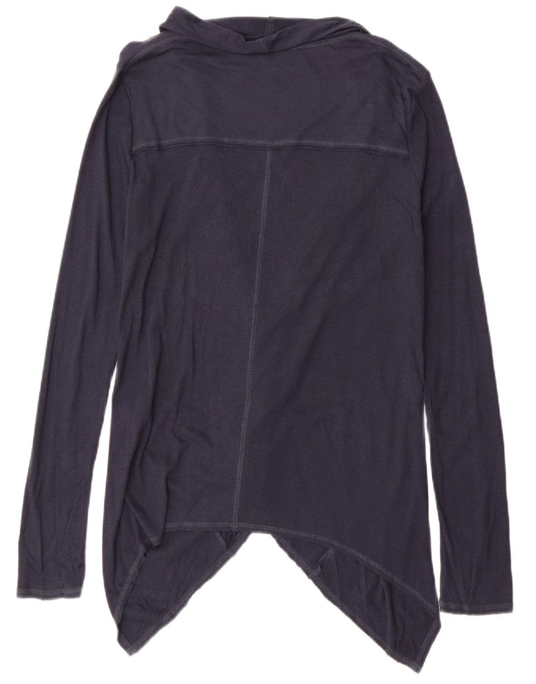 Calvin Klein Jeans Damen-Cardigan-Oberteil UK 14 Mittelmarineblaue Baumwolle