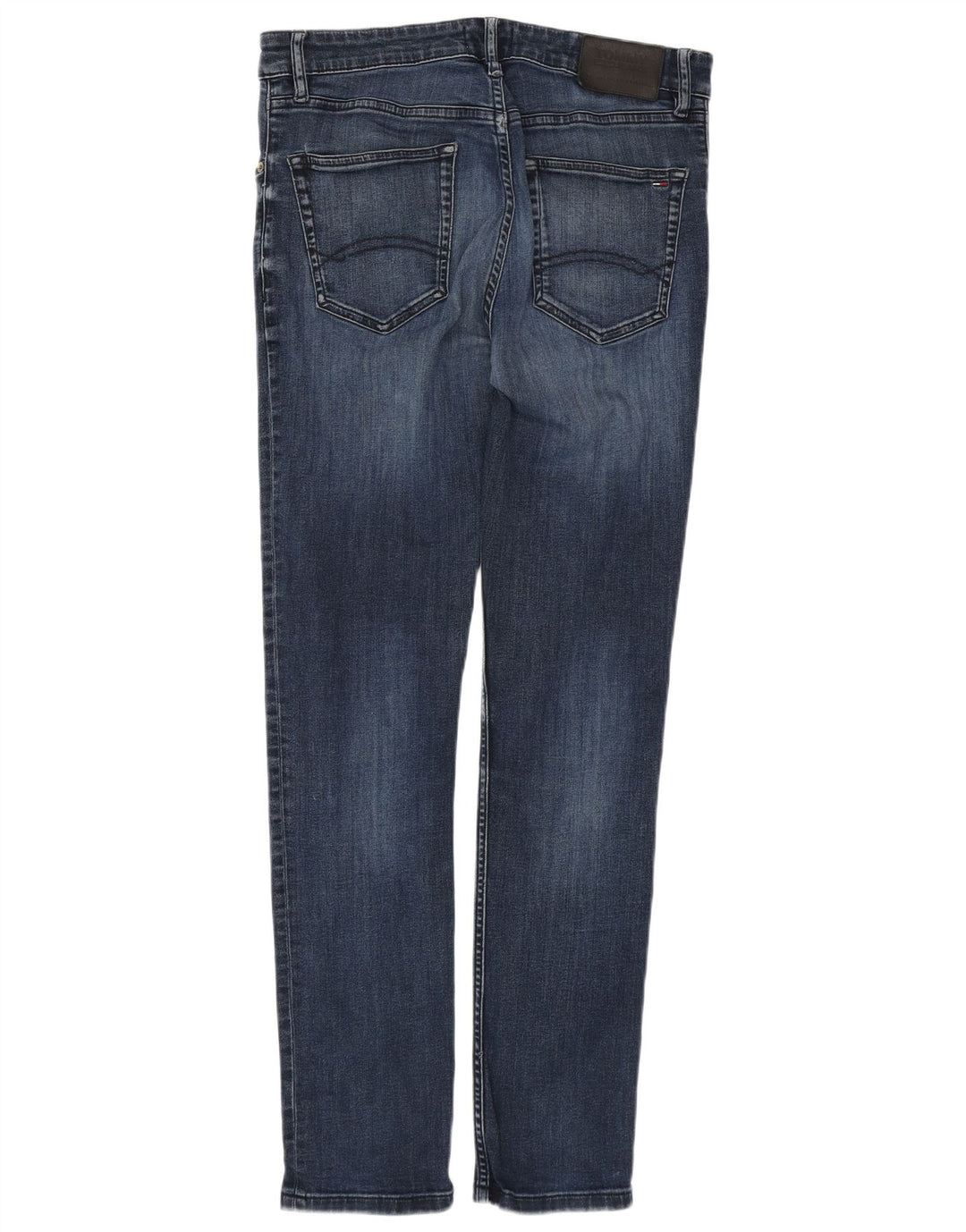 TOMMY HILFIGER Herren Slim Jeans W30 L32 Blaue Baumwolle