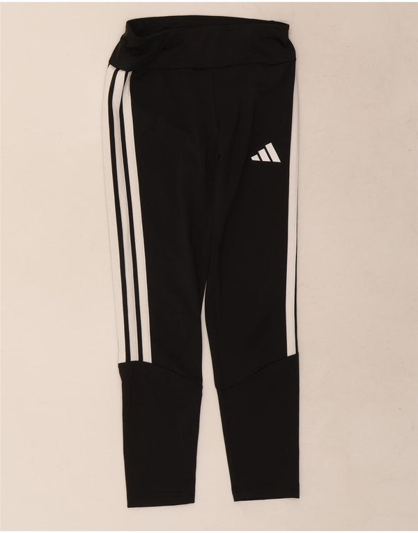 Adidas Climalite-Leggings für Mädchen, 11–12 Jahre, schwarzes Polyester