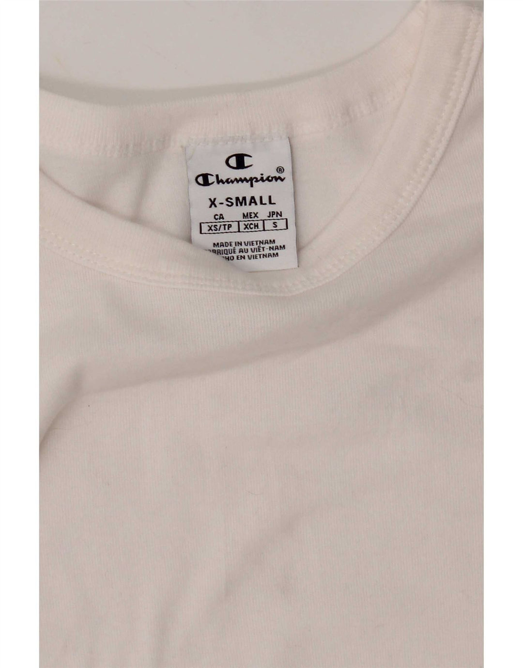 Champion Damen Top Langarm UK 6 XS Weiß