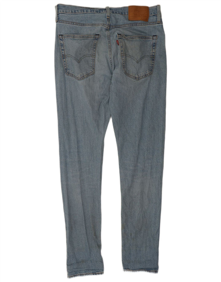 Levi's Herren 512 Slim Jeans W31 L32 Blaue Baumwolle