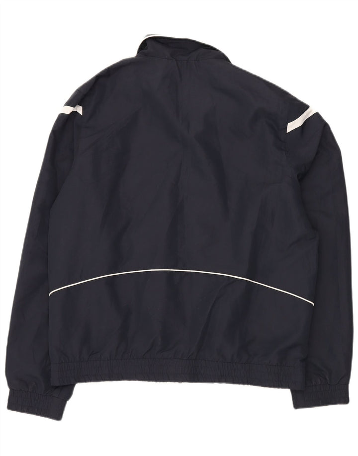 Lotto Herren-Trainingsanzug-Oberteil, Jacke, XL, Marineblau, Farbblock-Polyester