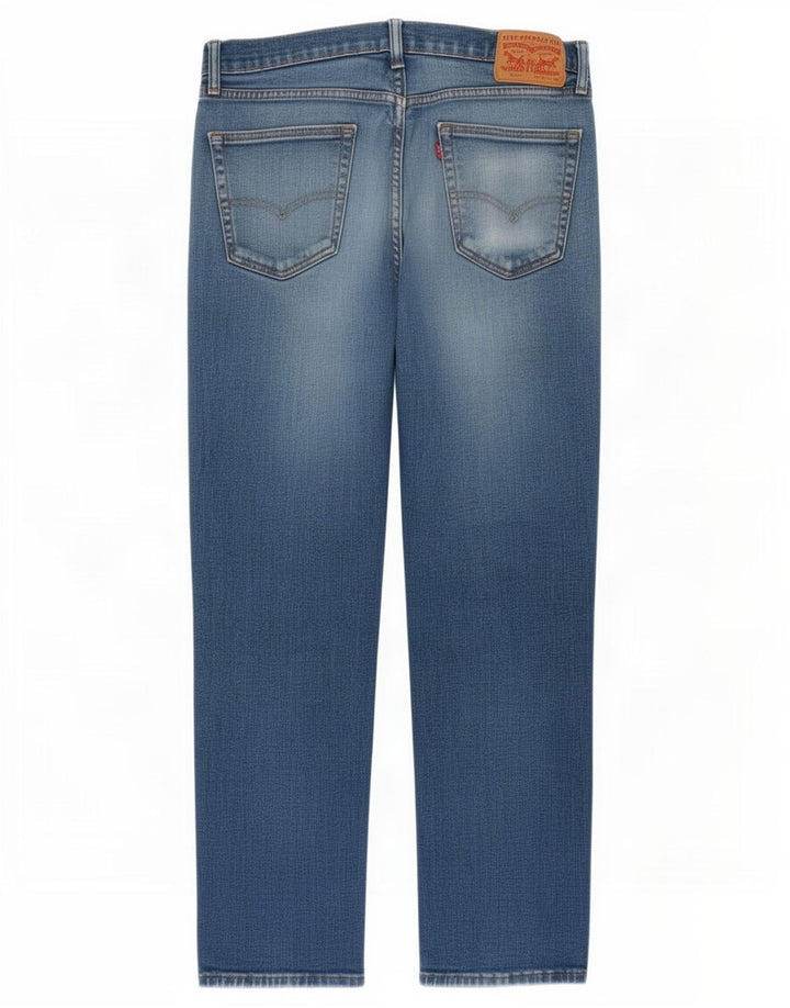 Levi's Herren 541 Straight Jeans W34 L30 Blaue Baumwolle