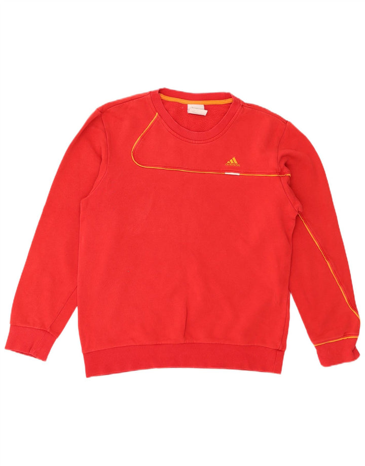 Adidas Herren Sweatshirt Pullover Kleine rote Baumwolle