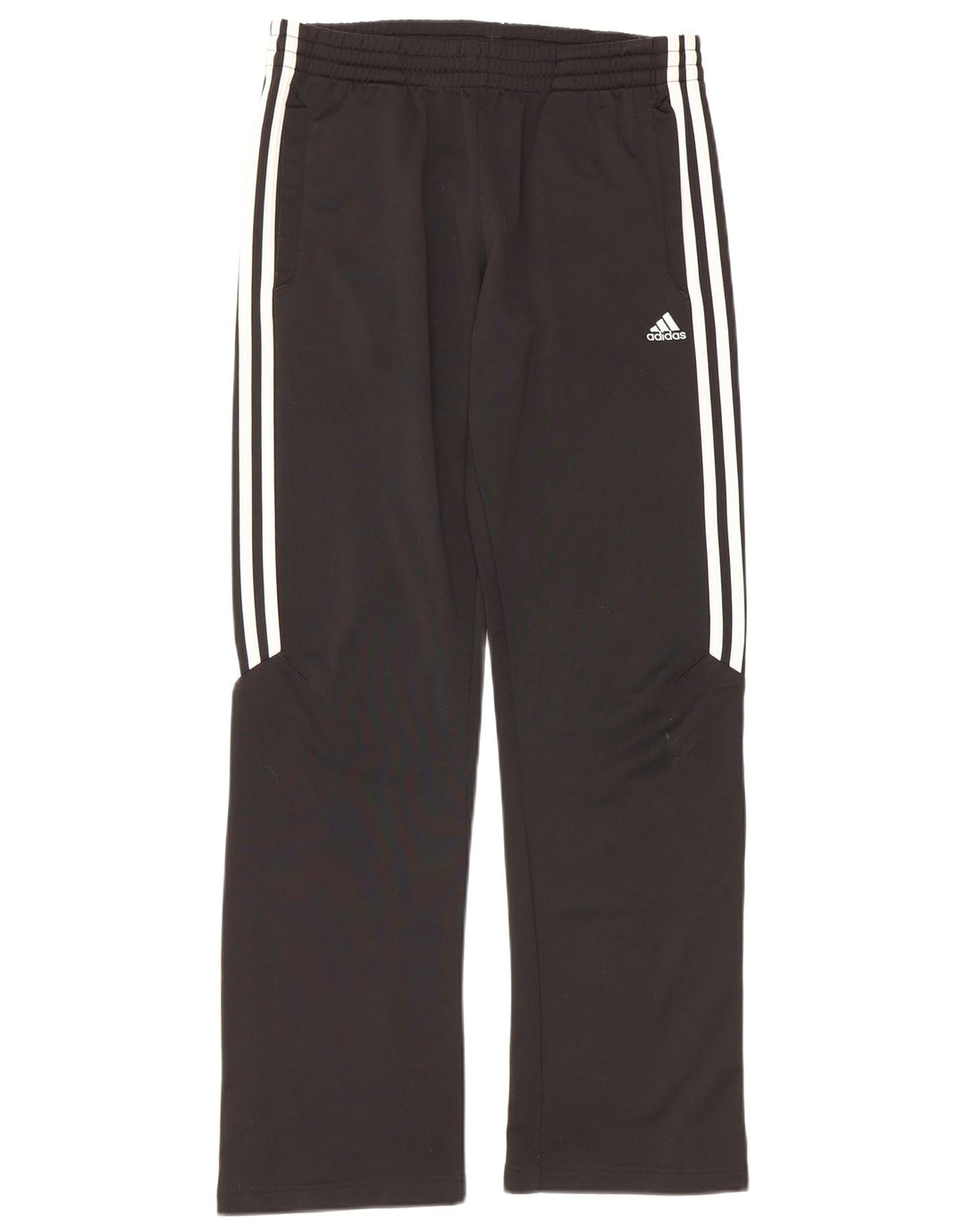 Adidas Damen Trainingshose UK 14 Medium Schwarz Polyester