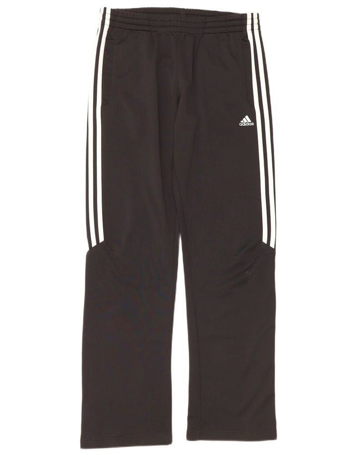 Adidas Damen Trainingshose UK 14 Medium Schwarz Polyester