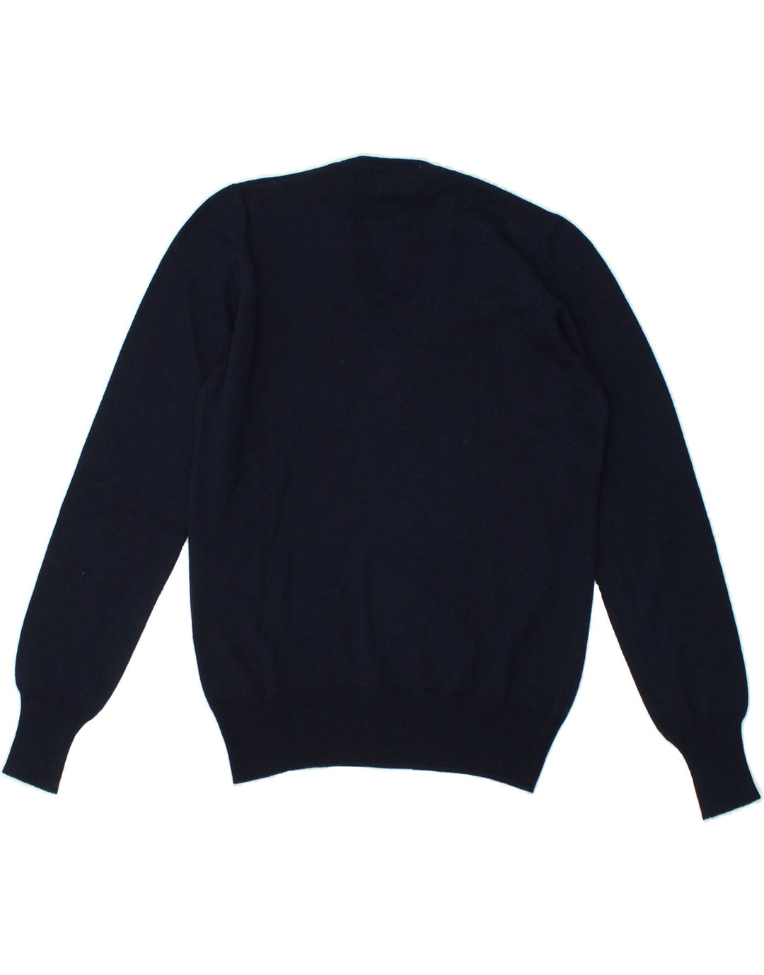 VINTAGE Womens V-Neck Jumper Sweater IT 50 XL Navy Blue | Vintage Vintage | Thrift | Second-Hand Vintage | Used Clothing | Messina Hembry 