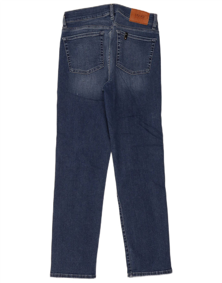 Liu Jo Damen Slim Jeans W28 L28 Blau