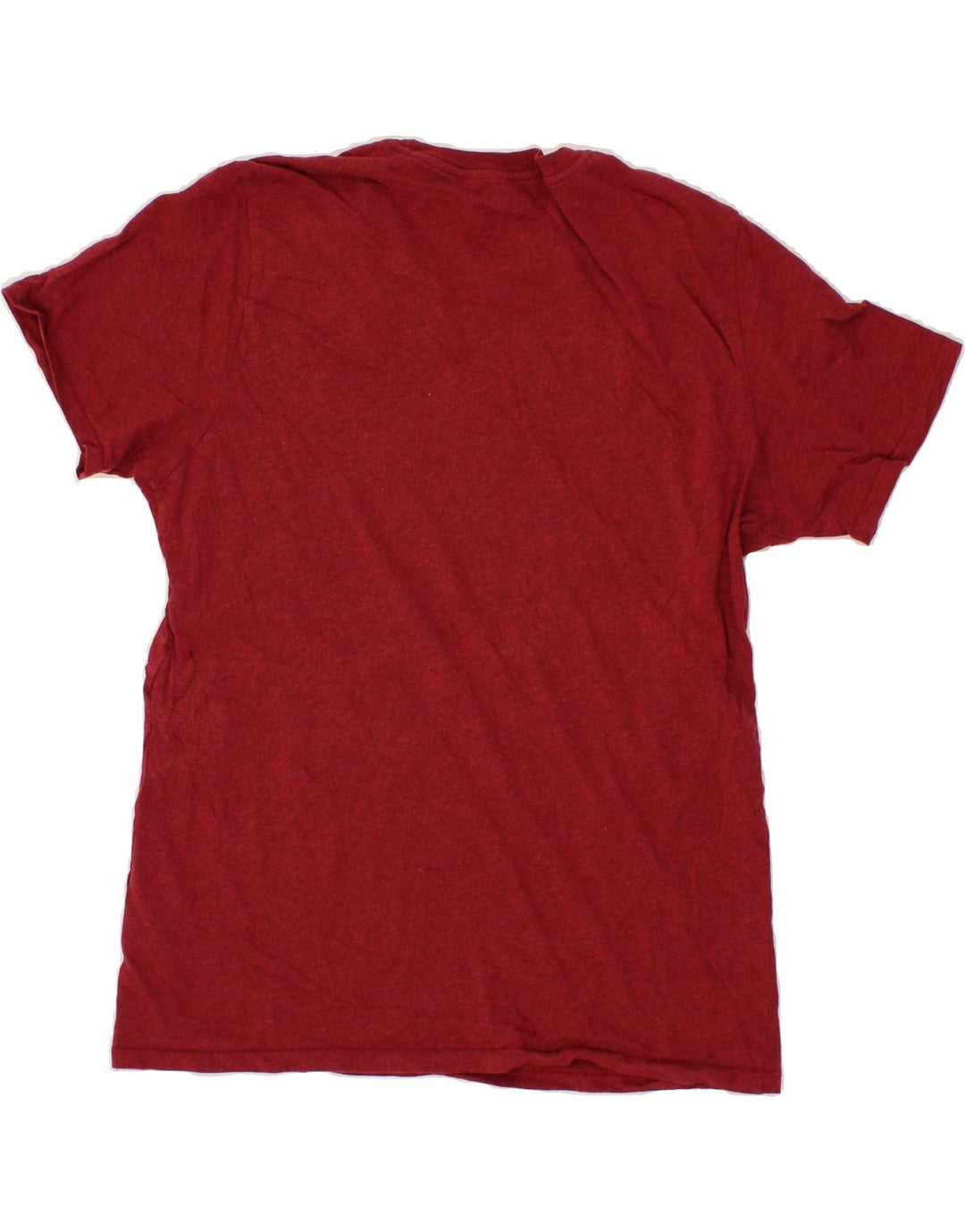 NIKE Mens Athletic Cut T-Shirt Top Medium Burgundy Cotton Vintage Nike and Second-Hand Nike from Messina Hembry 