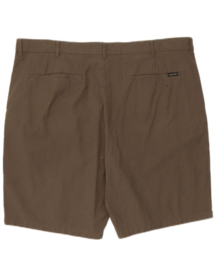 Calvin Klein Herren Chinoshorts W40 XL Khaki