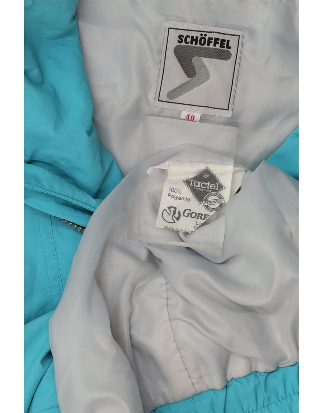 SCHOFFEL Herren Gore-Tex Hooded Loose Fit Anorak Jacke EU 48 Mittelblau