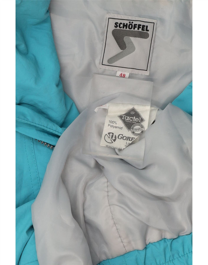 SCHOFFEL Herren Gore-Tex Hooded Loose Fit Anorak Jacke EU 48 Mittelblau