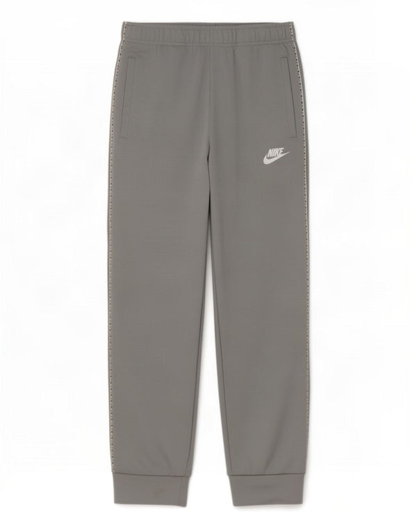 Nike Jungen-Trainingshose, Jogginghose, 12–13 Jahre, Größe L, Grau, Polyester