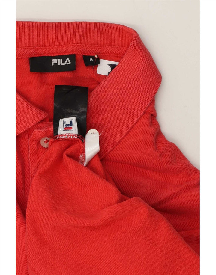 Fila Herren Poloshirt Kleine rote Baumwolle