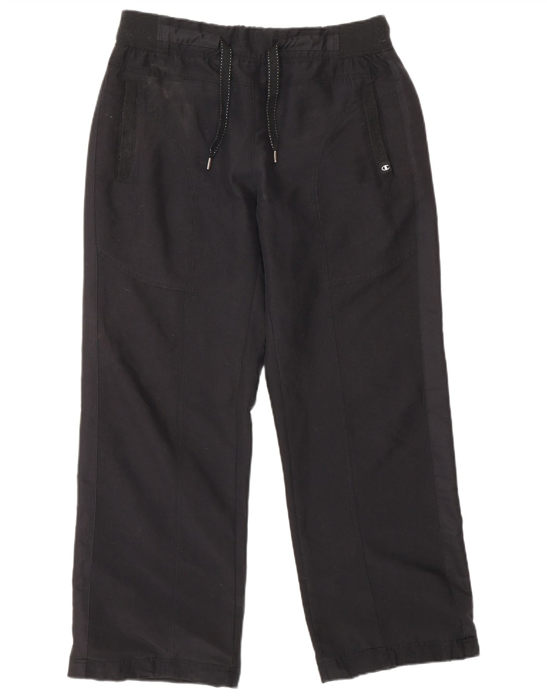 Champion Damen gerade Chino-Hose, Größe L, W32, L26, Schwarz