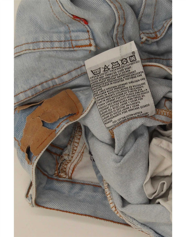 Levi's Herren 501 Jeansshorts, Größe L, W34, Blau, Baumwolle