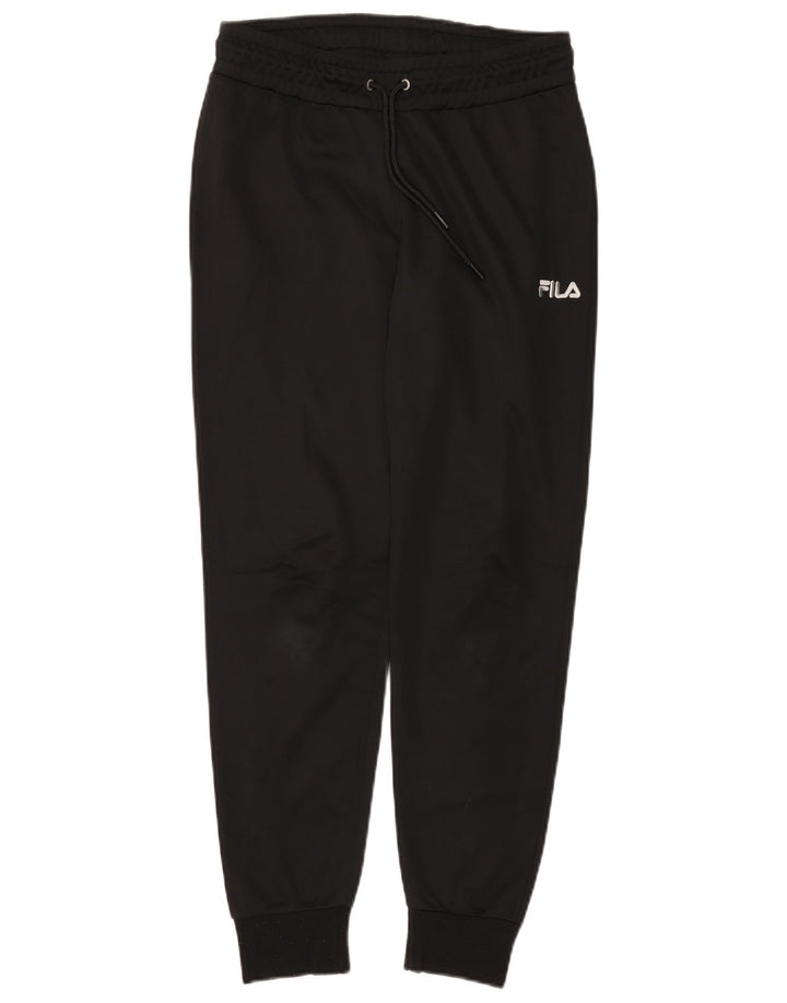 FILA Herren-Trainingshose, Jogginghose, Größe S, Schwarz, Polyester