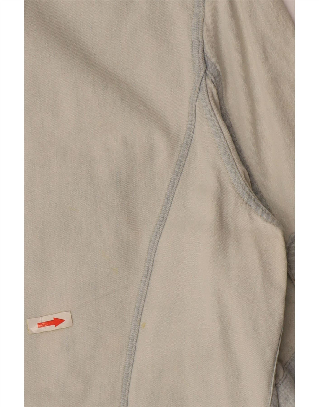 Levi's Damen Kurzarm-Jeanshemd UK 16 Large Blau