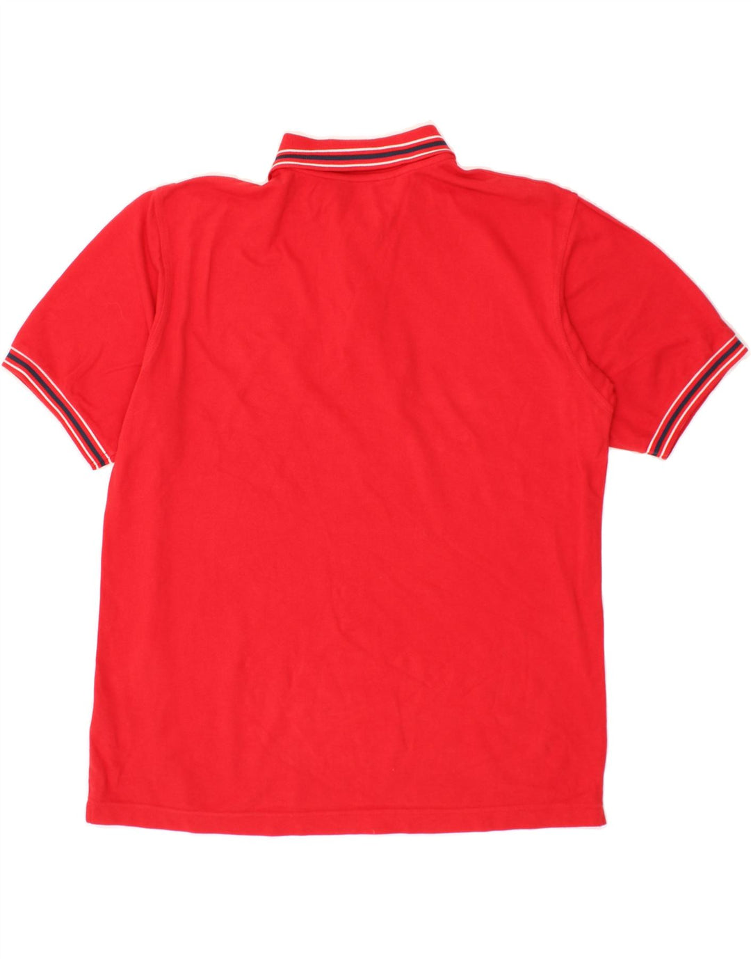 KAPPA Mens Polo Shirt Large Red Cotton Vintage Kappa and Second-Hand Kappa from Messina Hembry 