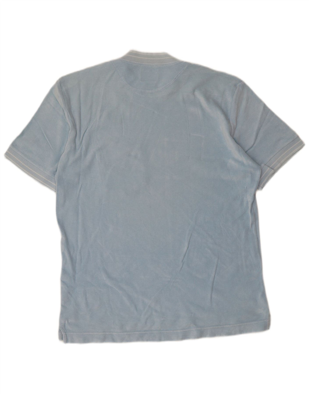 Gas Herren T-Shirt Top Large Blau Baumwolle
