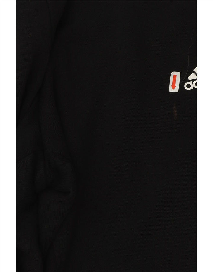 Adidas Herren-Trainingshose, mittelschwarz, Baumwolle