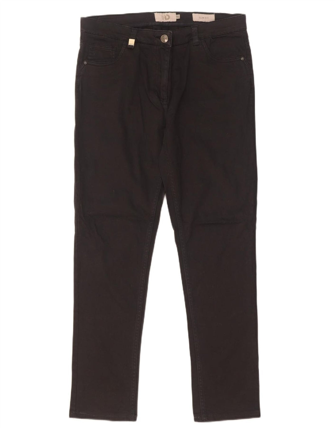 Dack's Slim-Jeans für Damen, W32, L29, schwarze Baumwolle