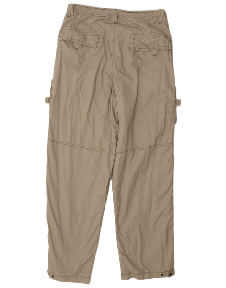 Eddie Bauer Herren gerade Cargohose W33 L32 Beige Baumwolle