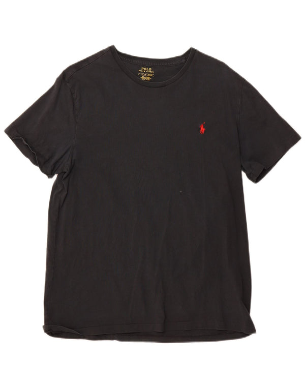 Polo Ralph Lauren Damen T-Shirt Top UK 16 Large Schwarz