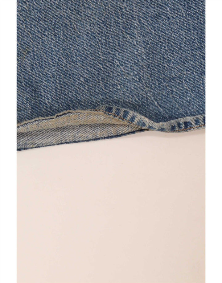 Levi's Damen Ribcage Bell Flared Jeans W31 L30 Blaue Baumwolle