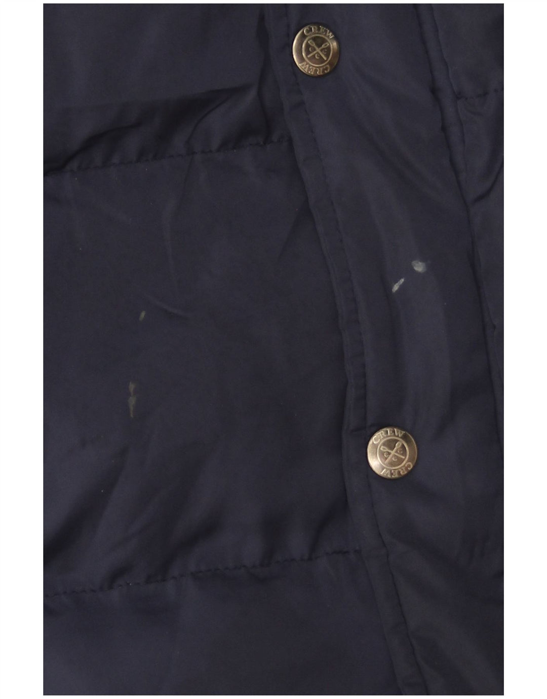 Crew Clothing Herren Wattierte Weste UK 38 Medium Marineblau Polyester