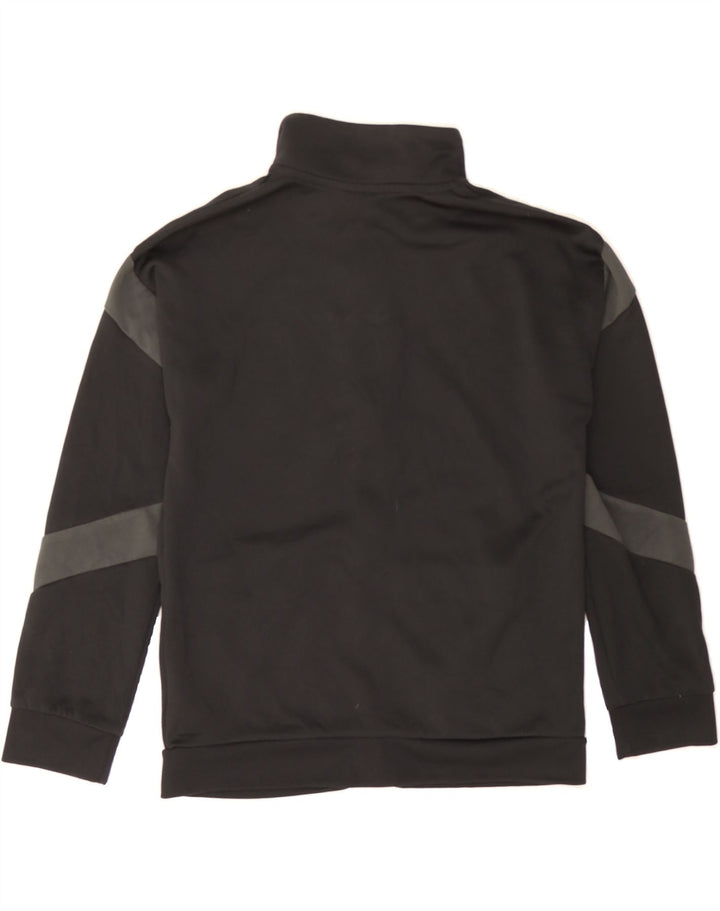 NIKE Boys Tracksuit Top Jacket 12-13 Years Large Black Polyester Vintage Nike and Second-Hand Nike from Messina Hembry 