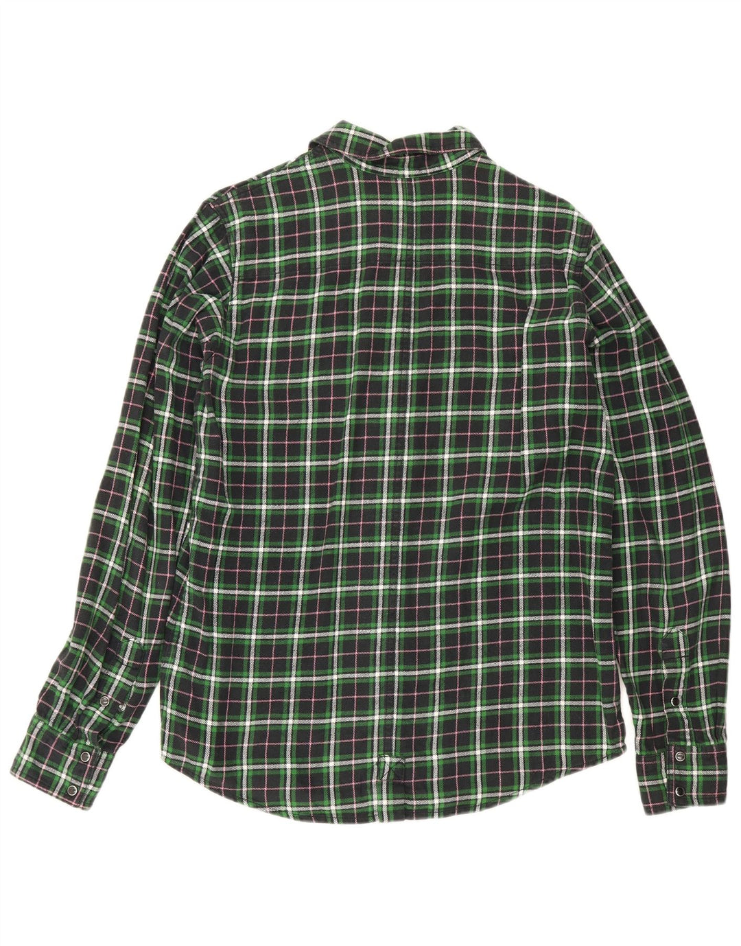 Dickies Herren-Flanellhemd, groß, grün kariert, Baumwolle
