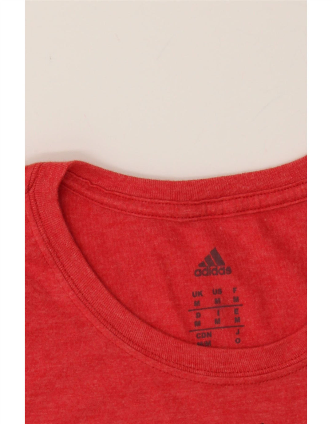 ADIDAS Boys Graphic T-Shirt Top 10-11 Years Medium Red Vintage Adidas and Second-Hand Adidas from Messina Hembry 