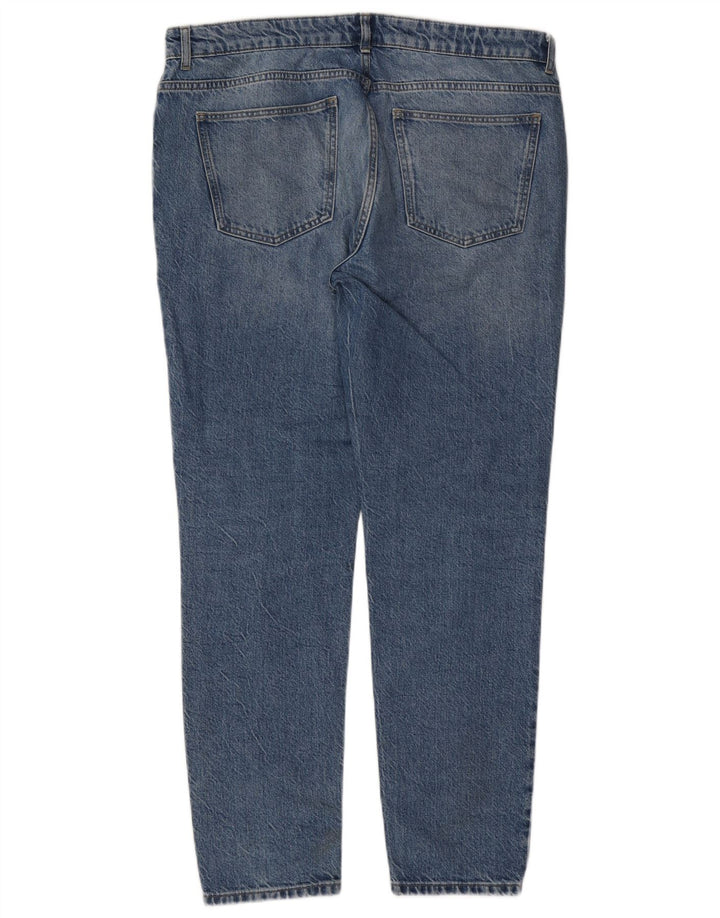 REISS Herren Slim Jeans W36 L30 Blaue Baumwolle