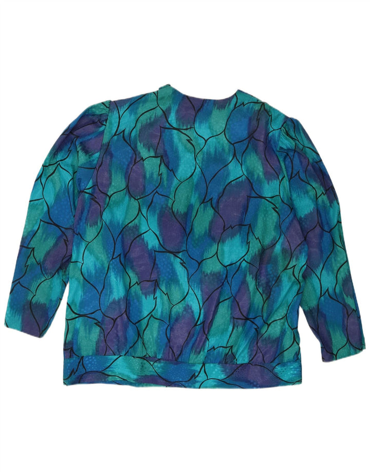 Givenchy Womens Loose Fit Bluse Top IT 48 XL Mehrfarbig