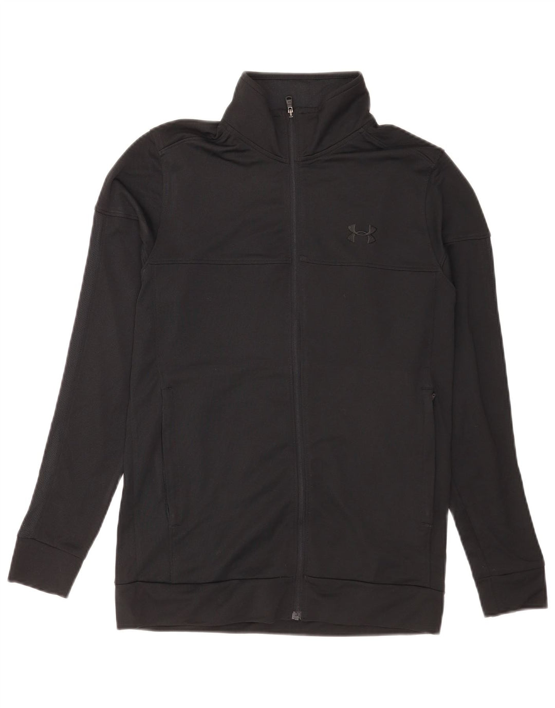 Under Armour Herren-Trainingsanzug-Oberteil, Jacke, Größe S, Schwarz, Polyester