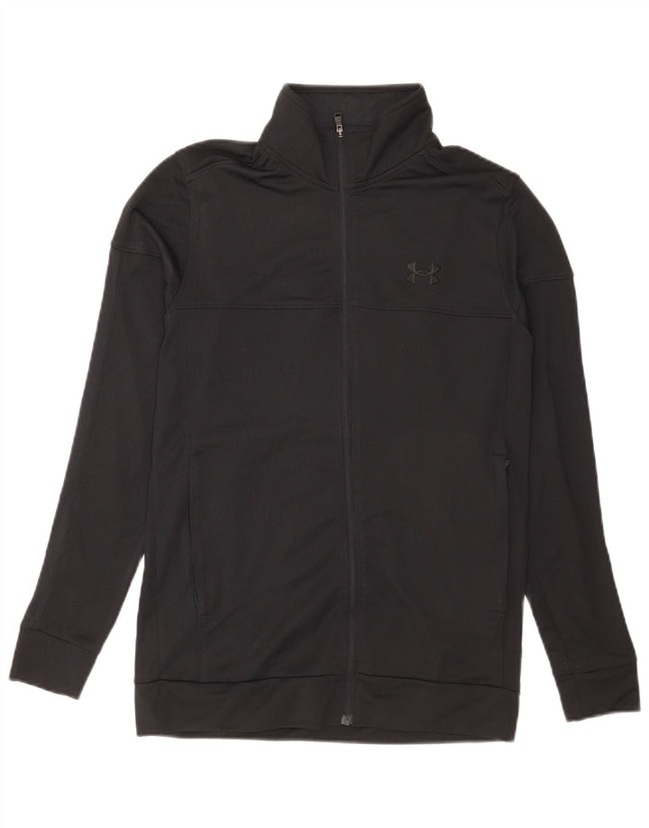 Under Armour Herren-Trainingsanzug-Oberteil, Jacke, Größe S, Schwarz, Polyester