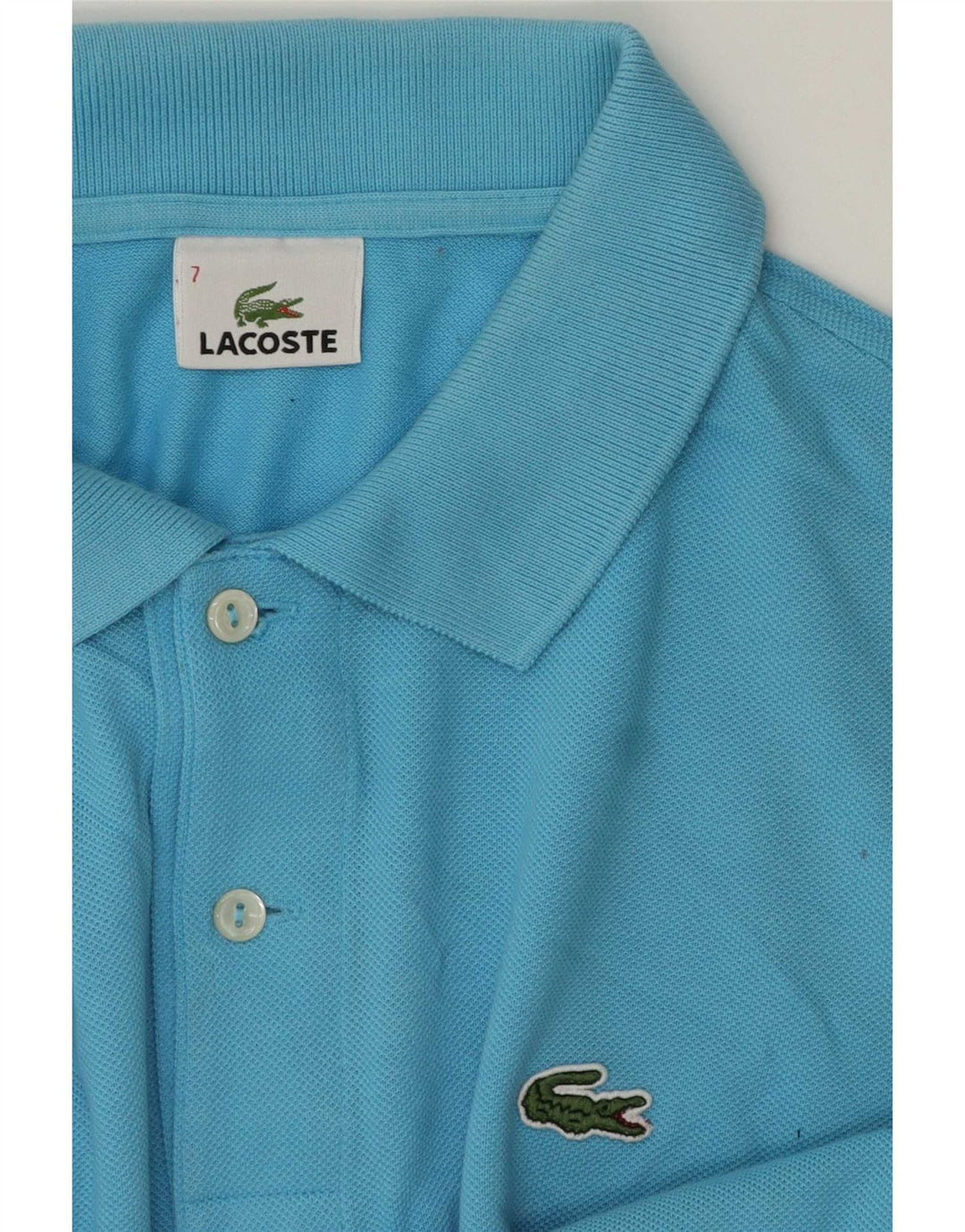 Lacoste Herren Poloshirt Größe 7 2XL Blau