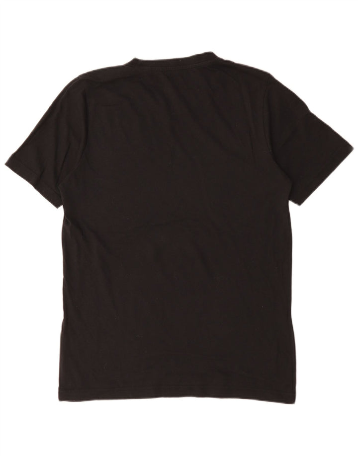 Adidas Herren T-Shirt Top Small Schwarz Baumwolle