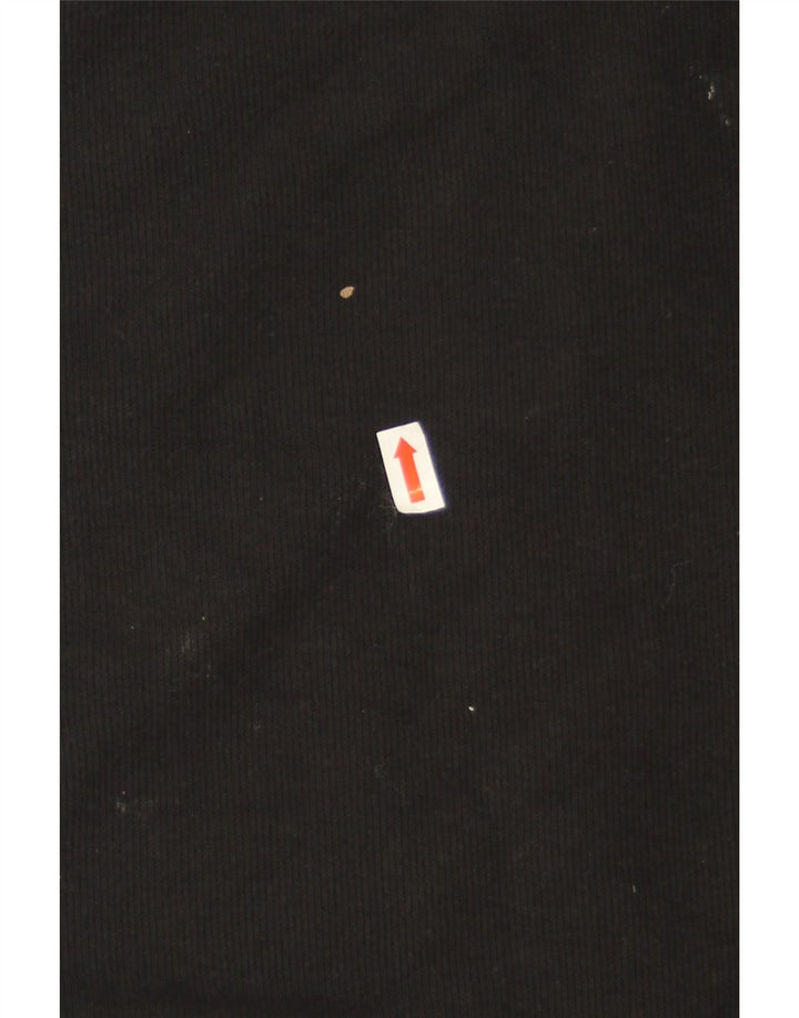 Gerader Rock für Damen von Zara, Größe L, W30, Schwarz