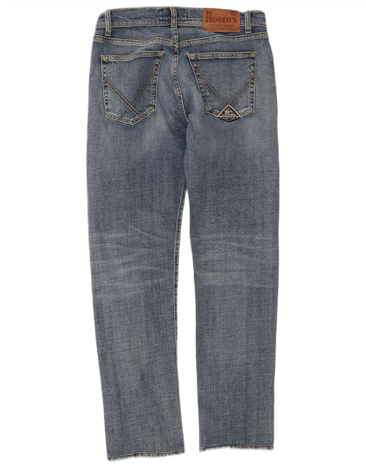 Roy Rogers Herren Straight Jeans W34 L32 Blaue Baumwolle