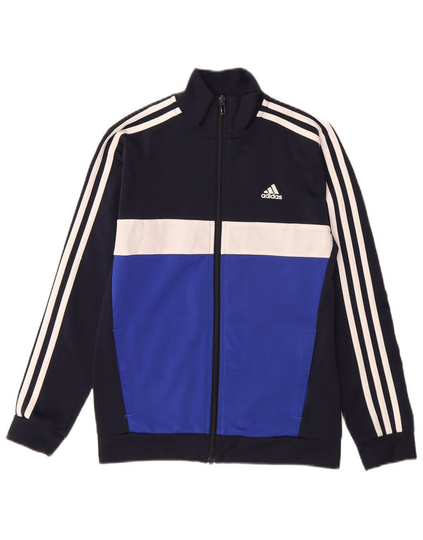 ADIDAS Jungen Aeroready Trainingsanzug Top Jacke 11-12 Jahre Marineblau