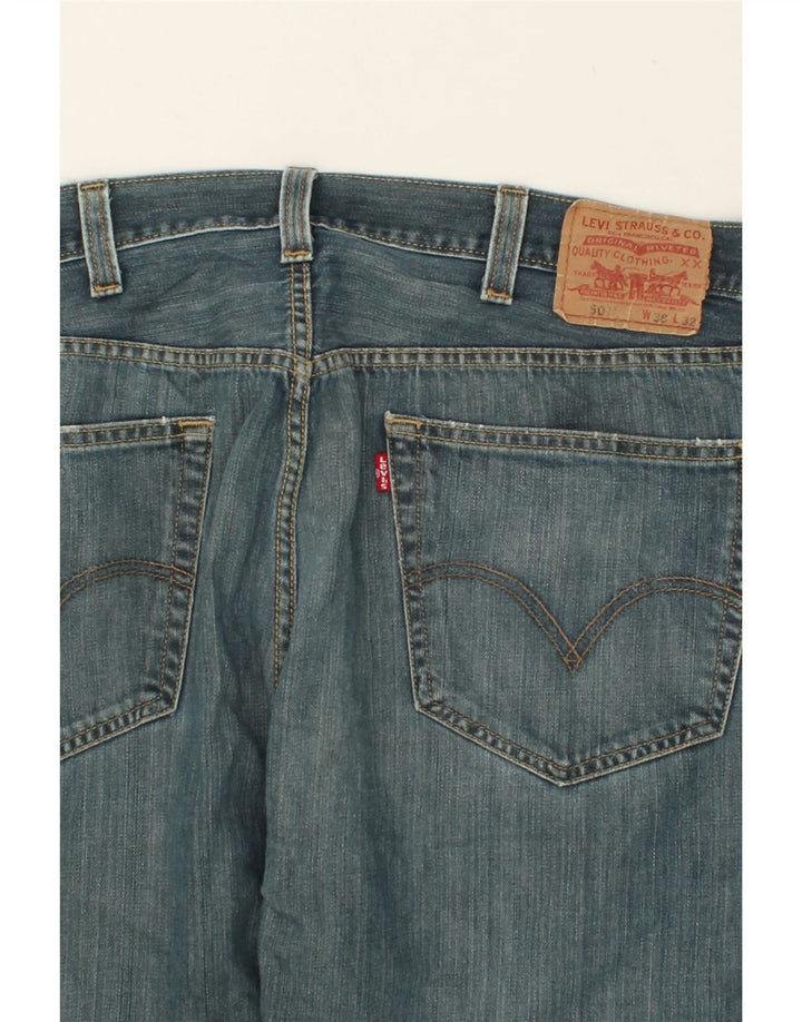 LEVI'S Herren 501 Straight Jeans W38 L26 Blaue Baumwolle
