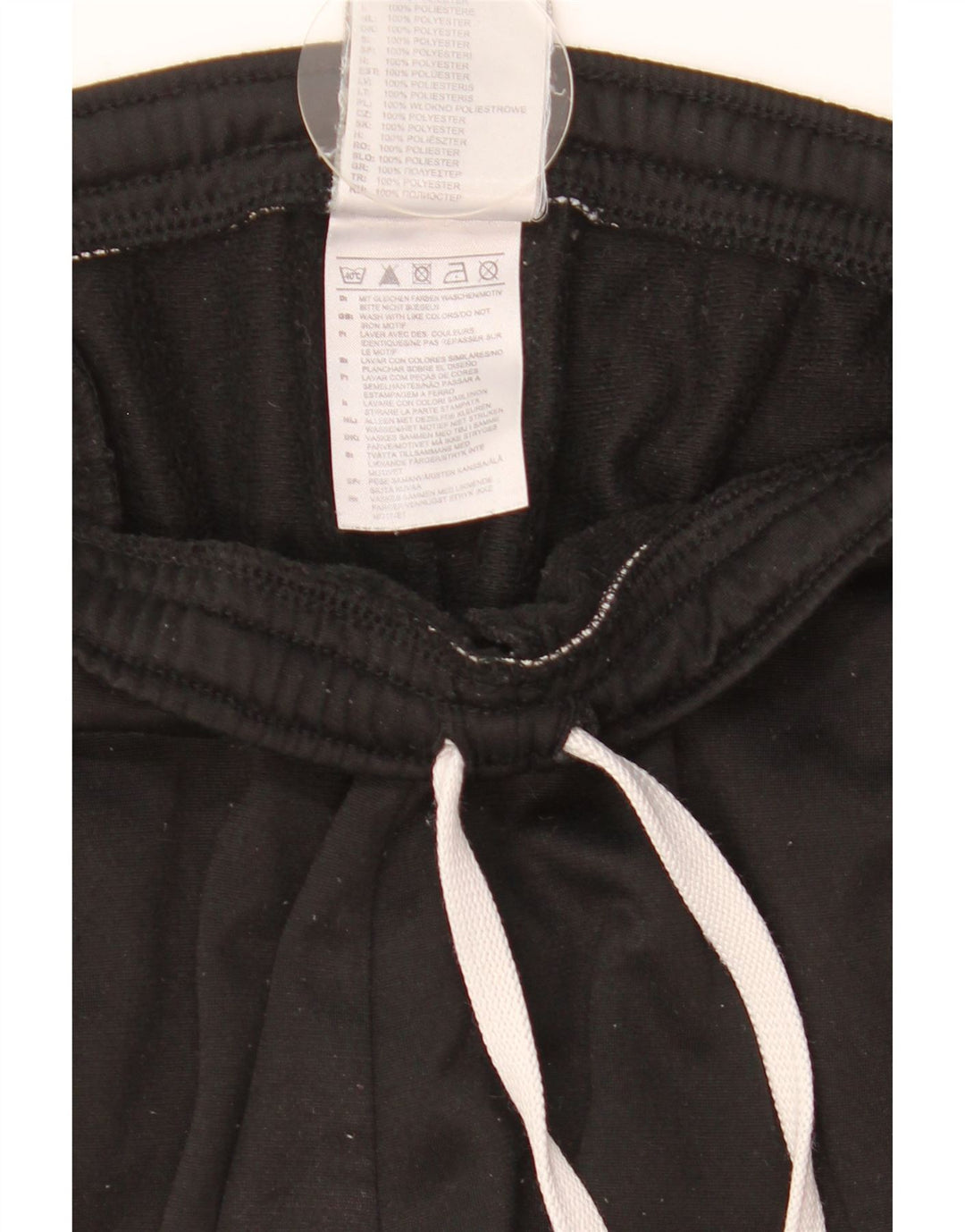 ADIDAS Herren-Trainingshose, UK 36/38, Größe S, Schwarz, Polyester