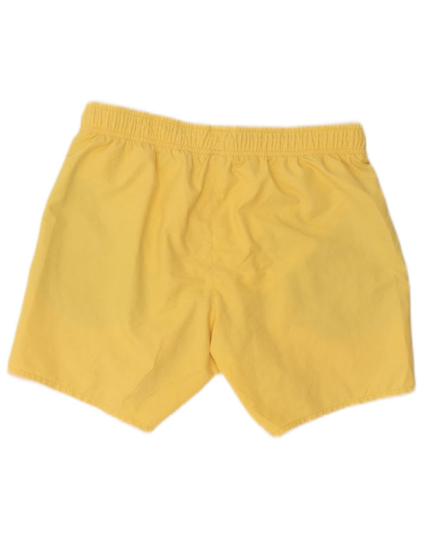 Lacoste Damen Badeshorts UK 10 Small Gelb Polyester